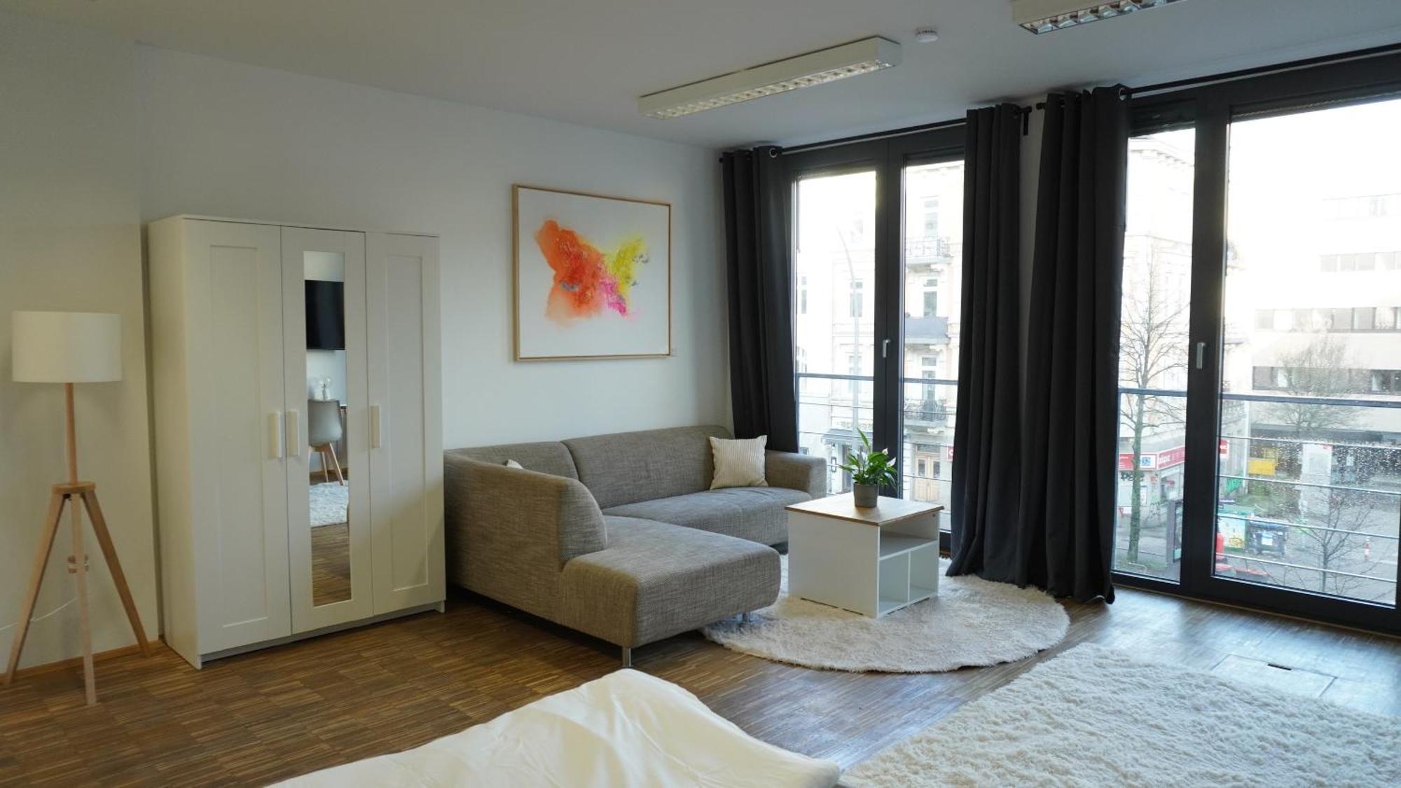 Apartment Grindelallee Hamburg Exterior photo